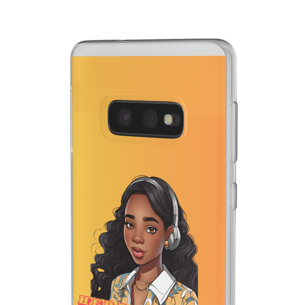 Brown Skin Girl Flexi Cases