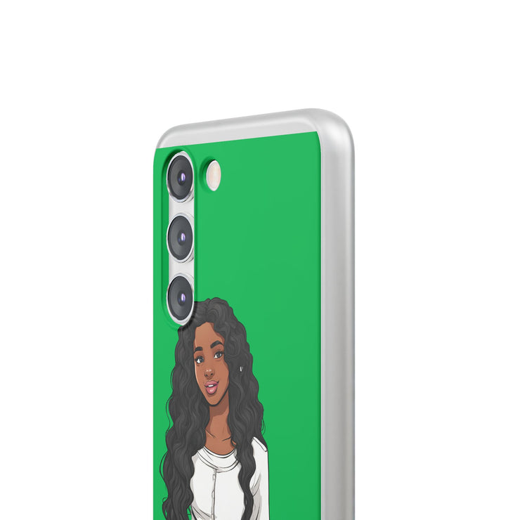 Brown Skin Girl Flexi Cases