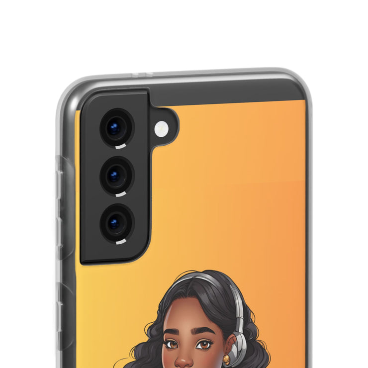 Brown Skin Girl Flexi Cases