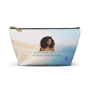 Women Accessory Pouch w T-bottom