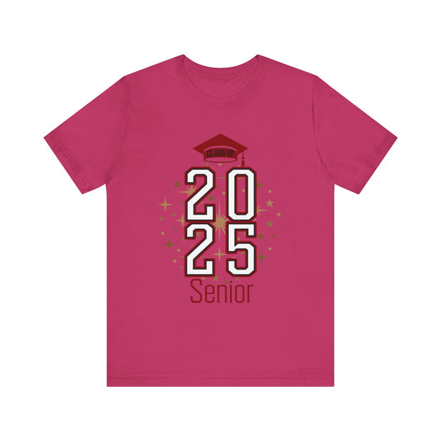 Senior 2025 Unisex Jersey Short Sleeve Tee