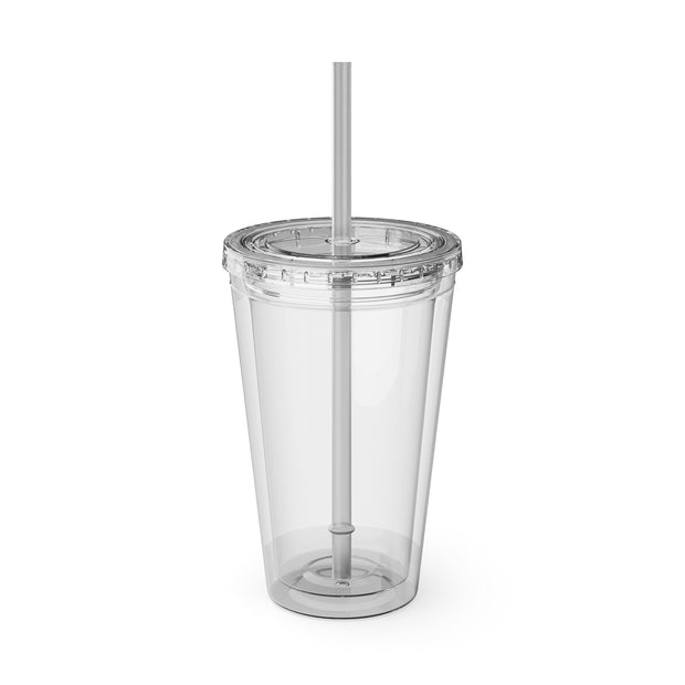 BOO Sunsplash Tumbler with Straw, 16oz