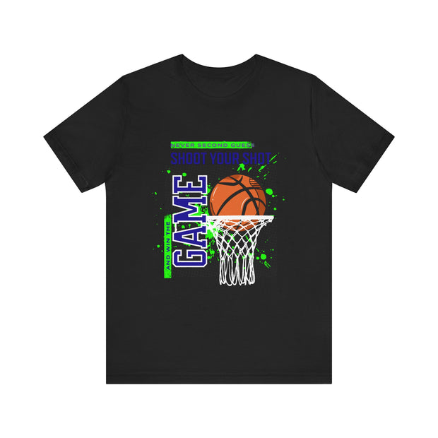 Shoot your shot Unisex Jersey Short Sleeve Tee