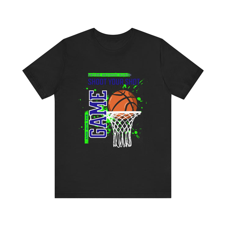 Shoot your shot Unisex Jersey Short Sleeve Tee