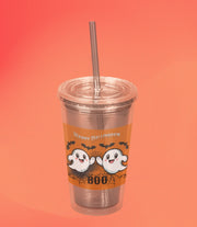 BOO Sunsplash Tumbler with Straw, 16oz