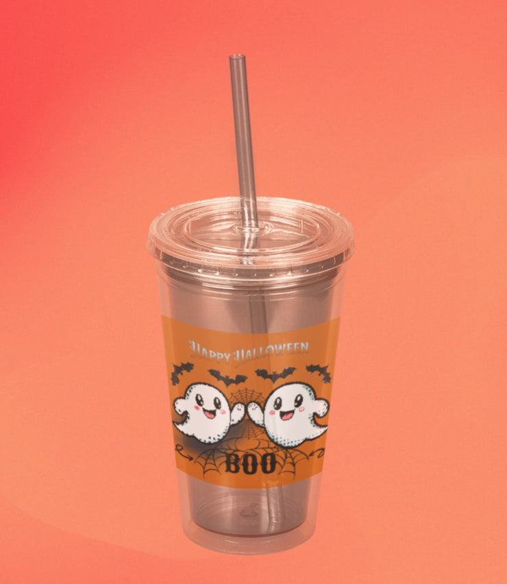 BOO Sunsplash Tumbler with Straw, 16oz