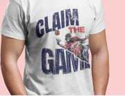 Claim the game Unisex Jersey Short Sleeve Tee