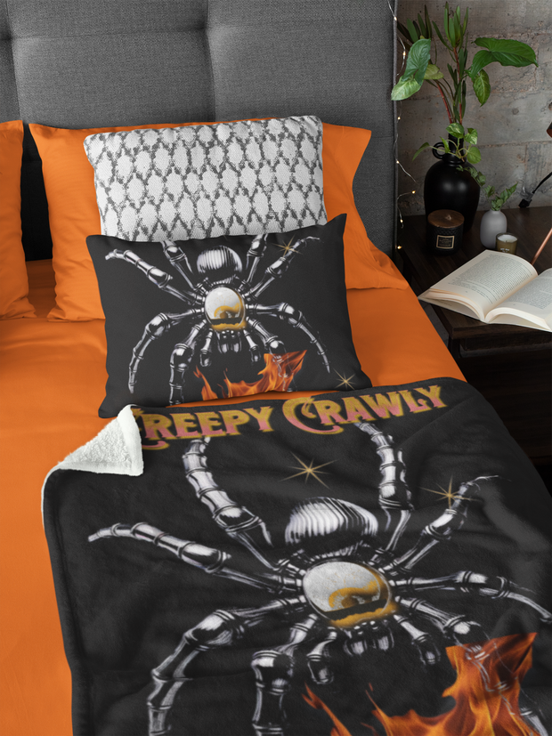 Spider Velveteen Plush Blanket